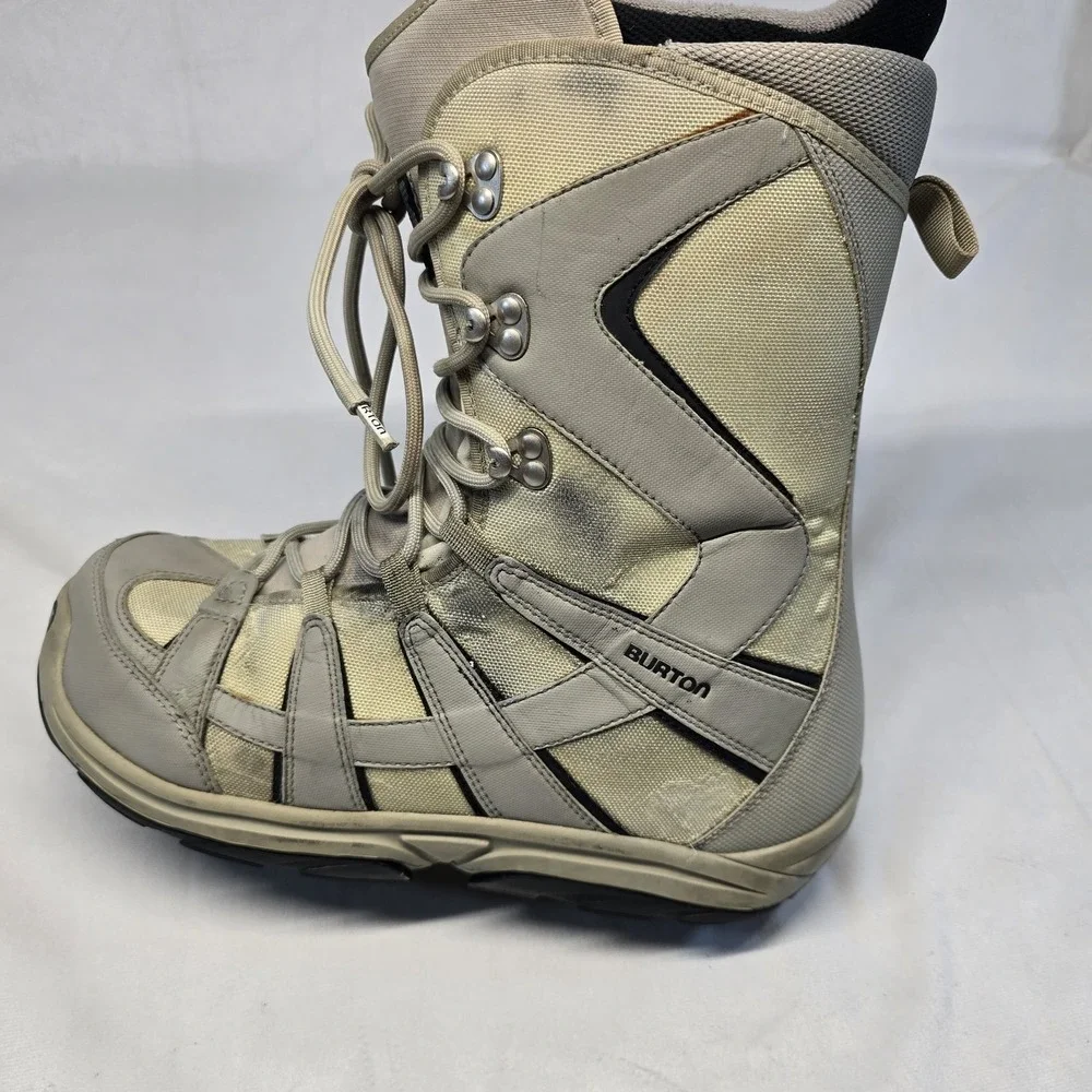 burton moto snowboard‎ boots Mens Size 13 Tan